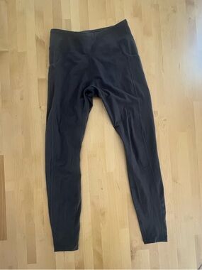 Pact Dark Gray Leggings with Pockets Size Small